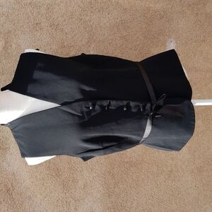 Sherri Martin black tie classy vest